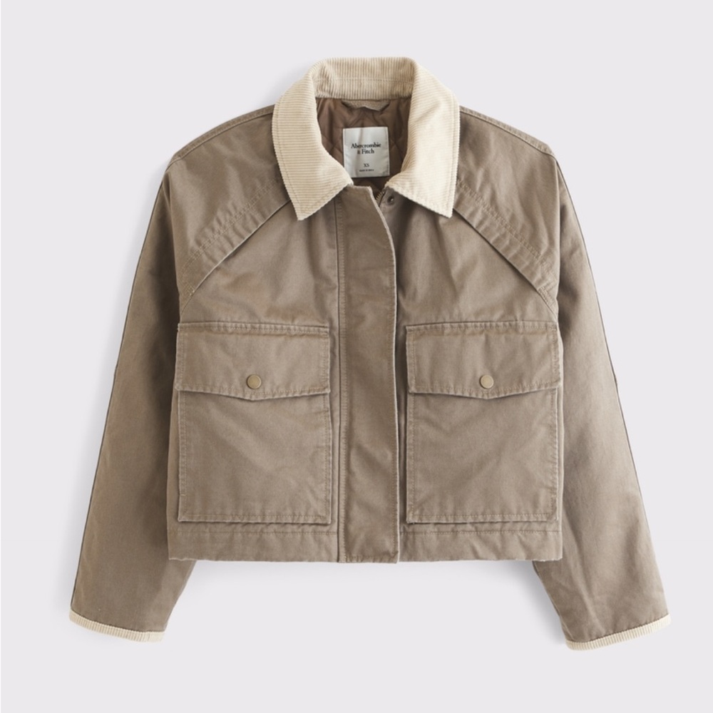 NWT!! Abercrombie & Fitch Chore Jacket
